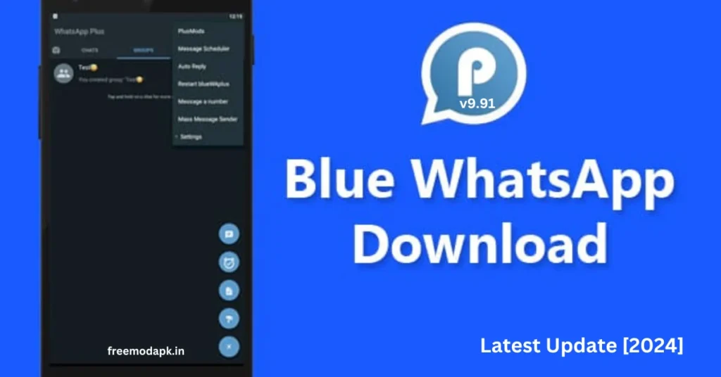 Blue WhatsApp Download Latest v9.91 For Android 2023